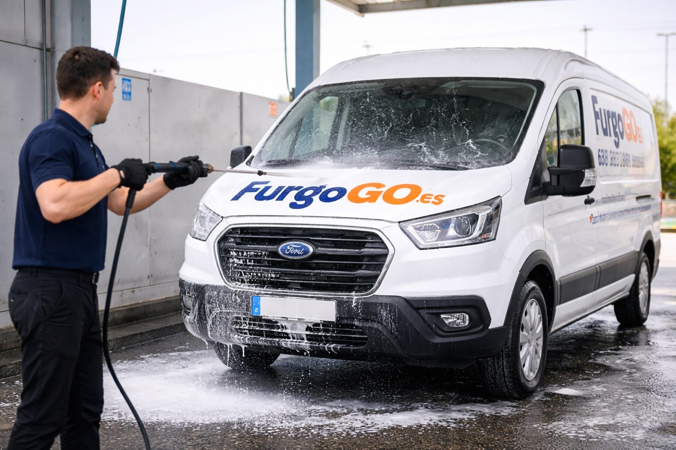 Ford Transit alquiler FurgoGO – servicio en Noblejas y alrededores